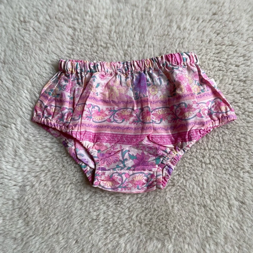 Spell | Little Gypsies Folk Town Bloomers Pink | 3-6 Months